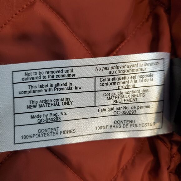 PrAna Mens Trembly Canvas Chore Vest Quilted Gray XXL Workwear Barn Coat Gorp - Picture 13 of 13